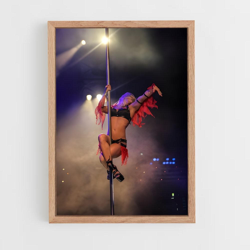 Poster Éclat de Pole – affiche Danse (vue 4)